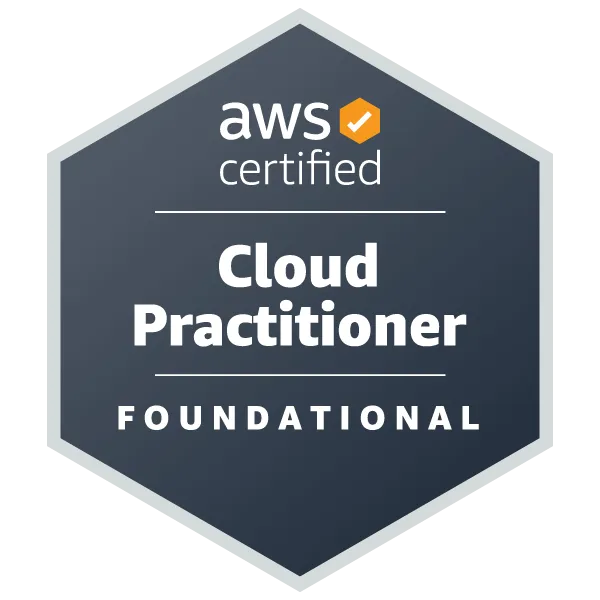 AWS Cloud Practitioner Certification Badge
