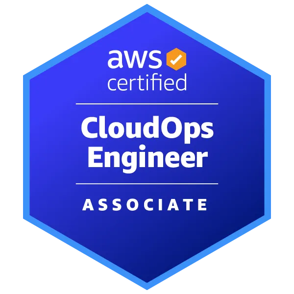 AWS CloudOps Engineer Certification Badge